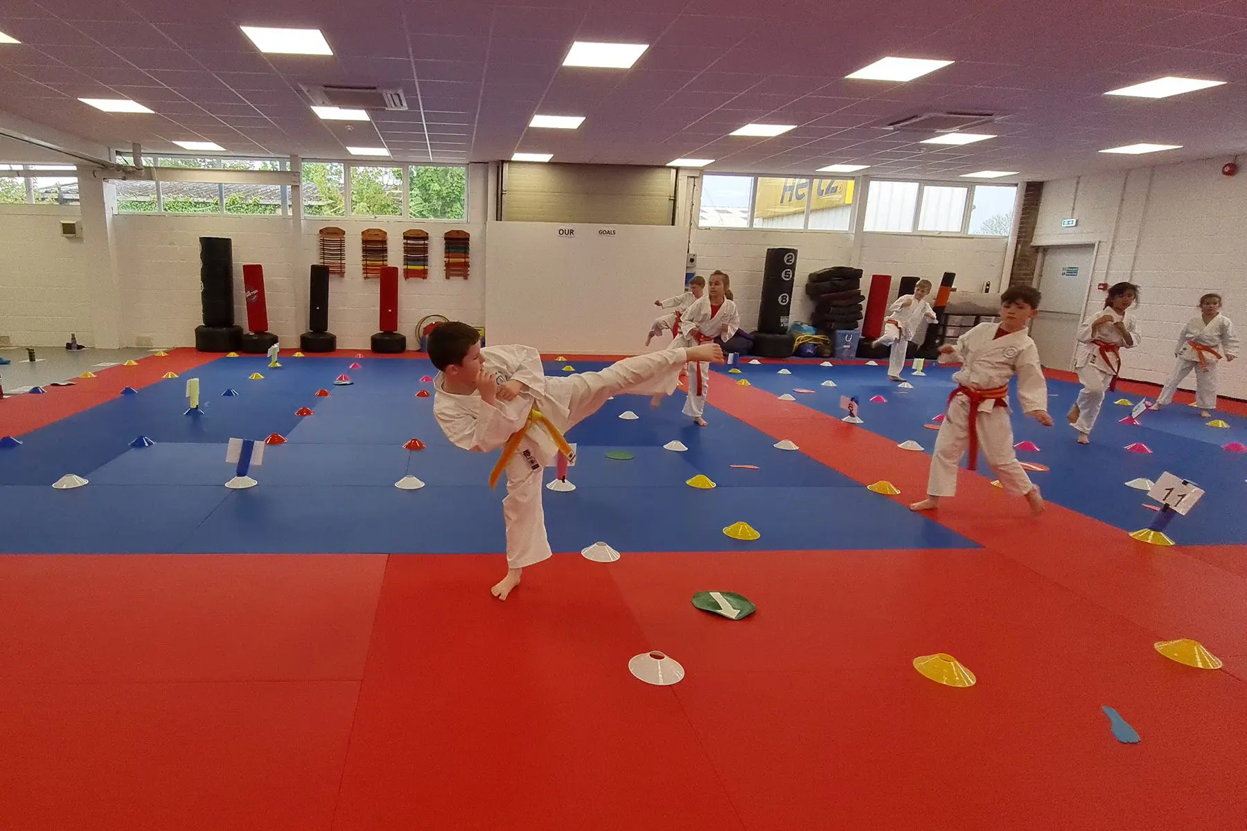 Photo of 6 - 9 year old martial artists 