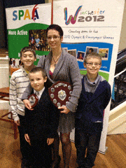 Winchester Sportswoman of the Year 2012
