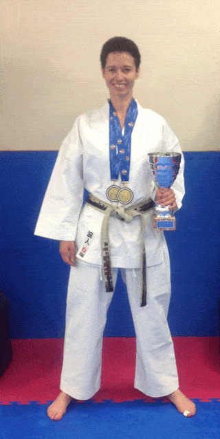 Double World Karate Champion