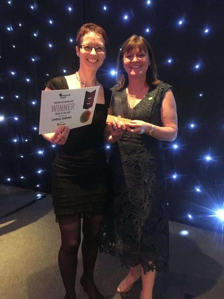 EnergiseMe, Sport Hampshire Coach of the Year 2018