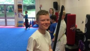Practicing safe martial arts for children