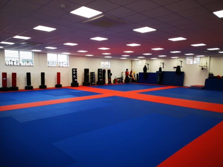 Some of our bags and pads that we use for our Karate, Kickboxing and Kung Fu classes in Basingstoke