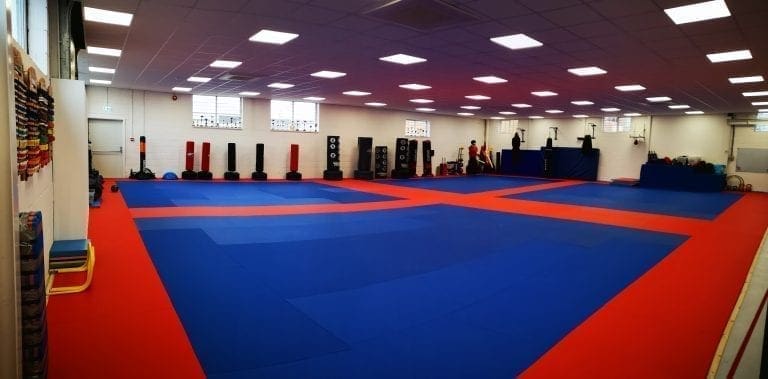 A selection of the bags and pads that we use for our Kickboxing, Karate and Kung Fu classes in Basingstoke