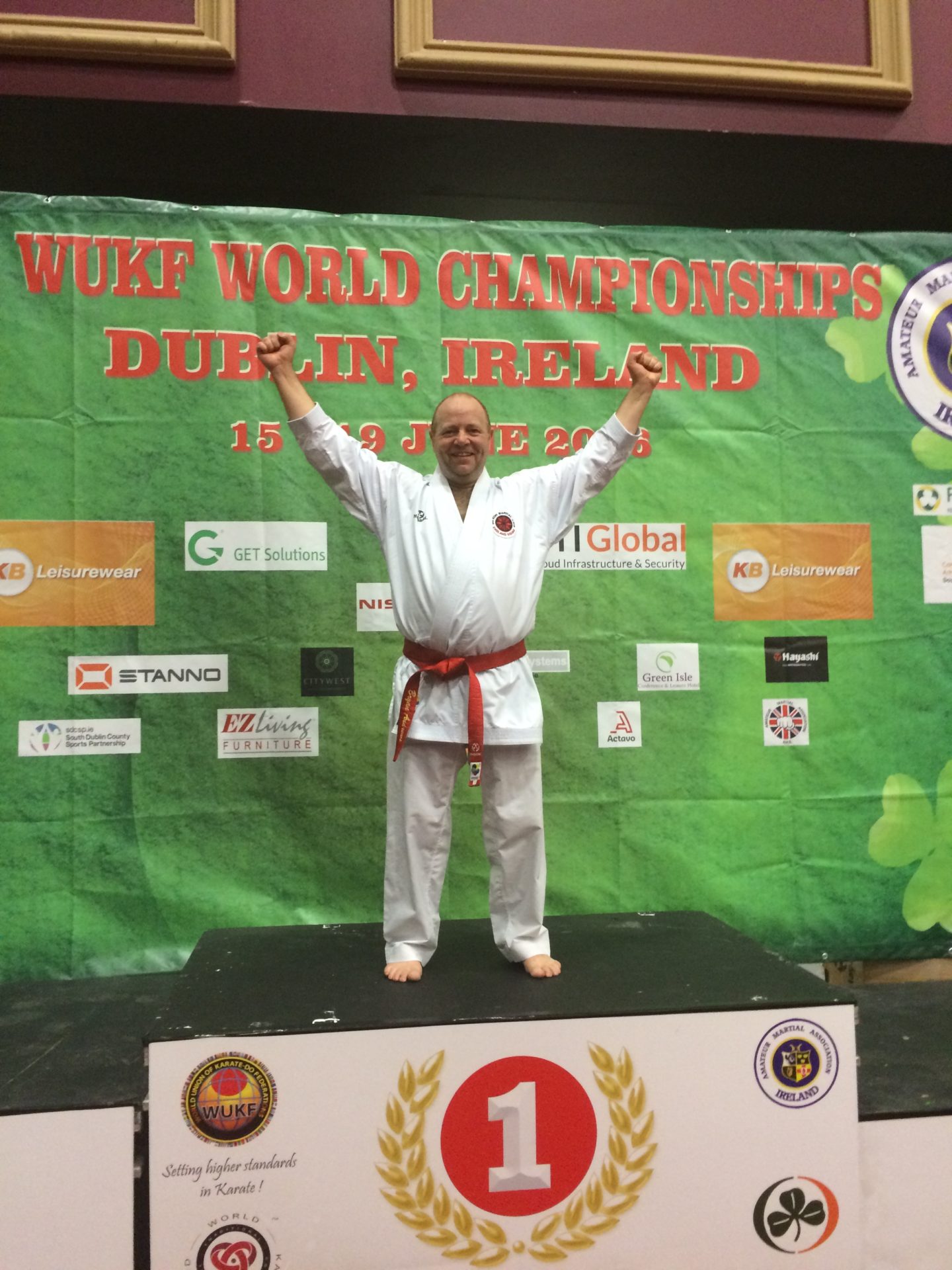 Karate world champion from Basingstoke