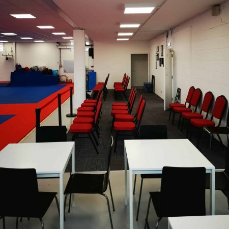 Parents at our Martial Arts classes in Basingstoke can sit and relax whilst enjoying a snack and a hot drink, whilst their children practice their Martial Arts